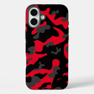Military camouflage army como print iPhone 16 plus case