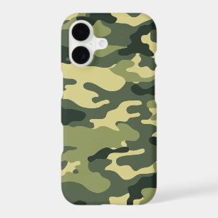 Military Camouflage Army Green design iPhone Case