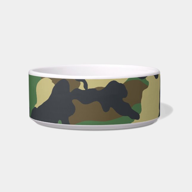 Military Camouflage Bowl (Front)
