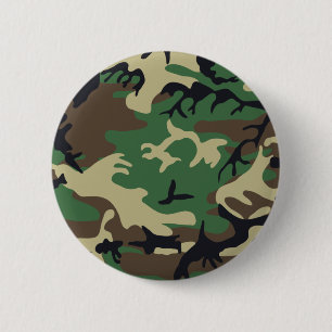 Military Camouflage Button