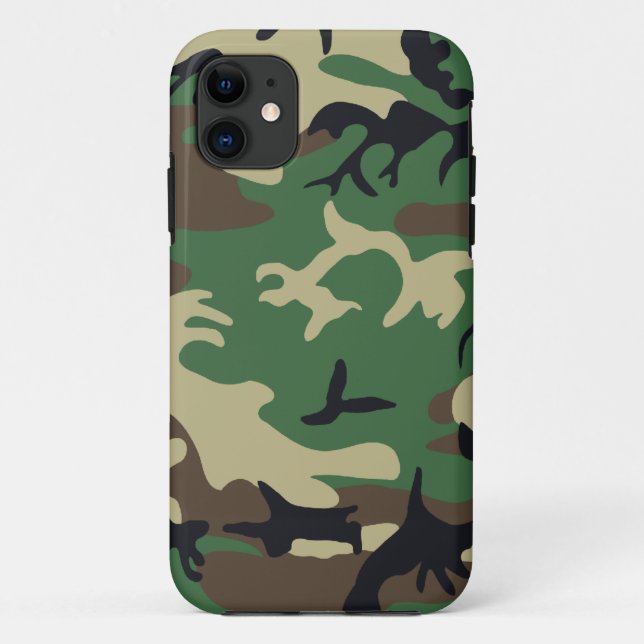 Military Camouflage Case-Mate iPhone Case (Back)