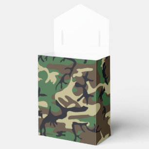 Military Camouflage Favour Box