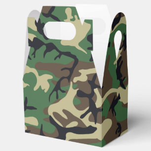 Military Camouflage Favour Box