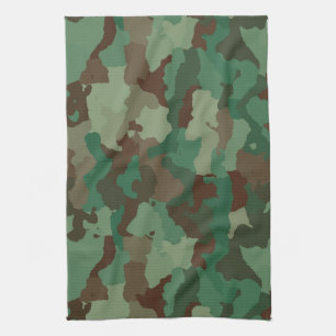 military camouflage kitchen towel