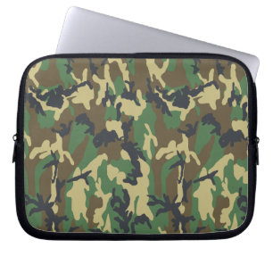 Military Camouflage Laptop Sleeve