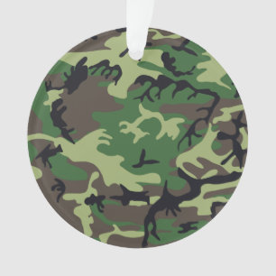 Military Camouflage Ornament