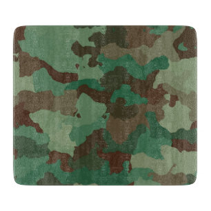 Military Camouflage Pattern (Armed Forces) Cutting Board