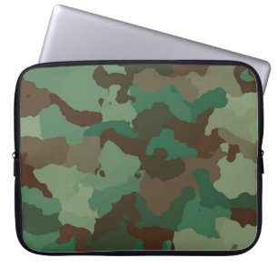 Military Camouflage Pattern (Armed Forces) Laptop Sleeve