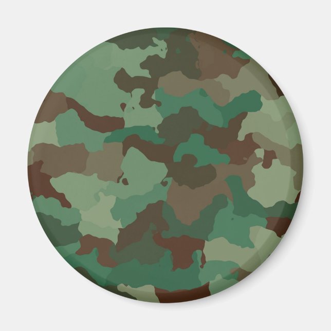 Military Camouflage Pattern (Armed Forces) Magnet (Front)