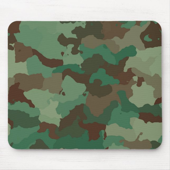 Military Camouflage Pattern (Armed Forces) Mouse Pad (Front)