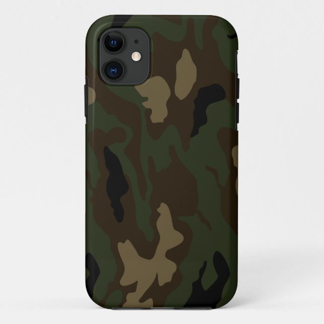 military camouflage pattern army soldier uniform k Case-Mate iPhone case (Back)