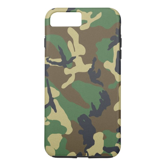 Military Camouflage Pattern Case-Mate iPhone Case (Back)