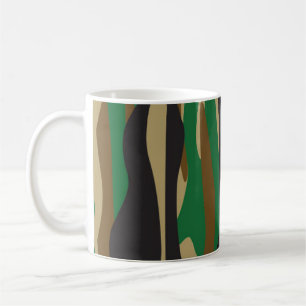 Military Camouflage Pattern Throw Pillow Coffee Mug