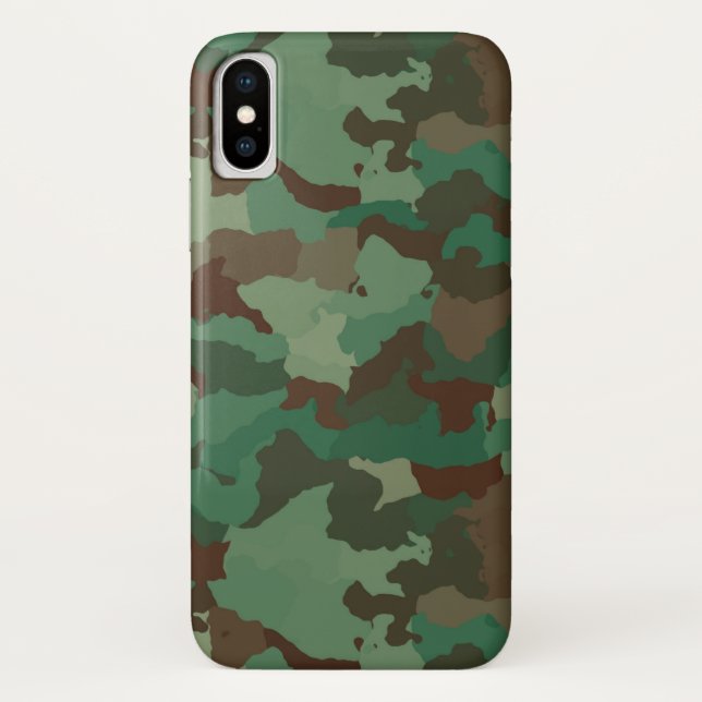 military camouflage phone case (Back)