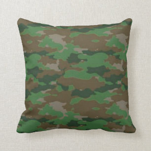Military camouflage pillow