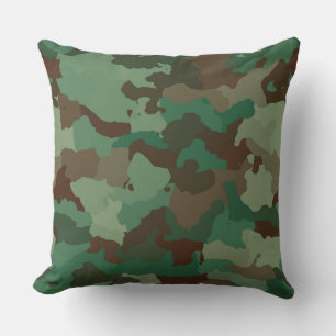 military camouflage pillow