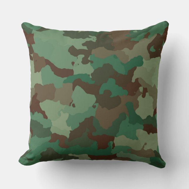 military camouflage pillow (Front)