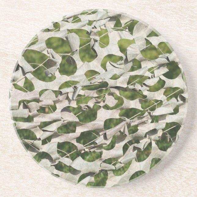 Military camouflage tent coaster (Front)