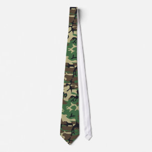 Military Camouflage Tie