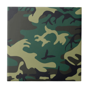 Military Camouflage Tile