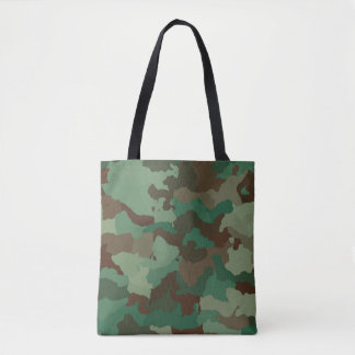 military camouflage tote bag