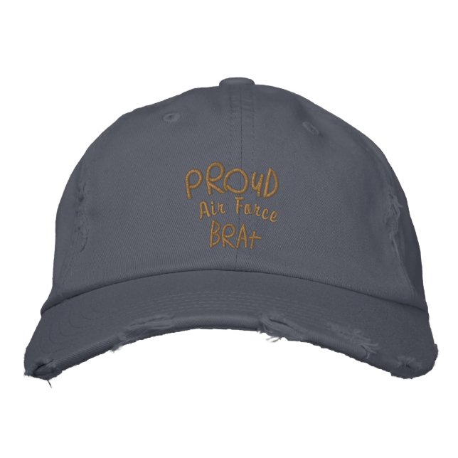 Military Child - Family Humour Embroidered Hat (Front)