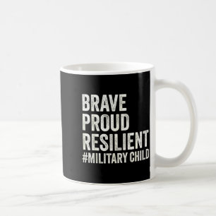Military Child Kid Purple Up for Military Kids Coffee Mug