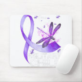 Military Child Month Boys T-shirt Purple Up Mouse Pad (With Mouse)