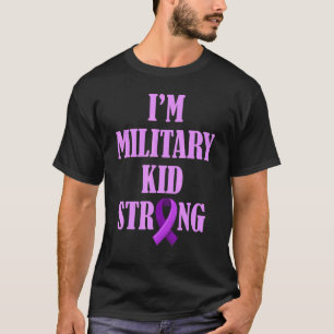Military Child Month Purple Up Strong T-Shirt