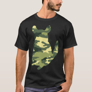 Military Chinchilla Camo Men Us Rodent Veteran T-Shirt