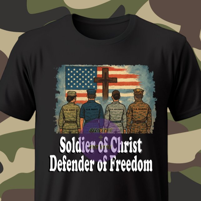 Military - Christian T-Shirt (Creator Uploaded)