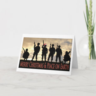 Military Christmas Holiday Card