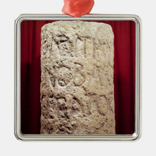 Military column of Domitius Ahenobarbus Metal Tree Decoration