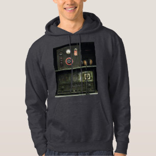 Military Comms Vintage Radio Equipment Hoodie