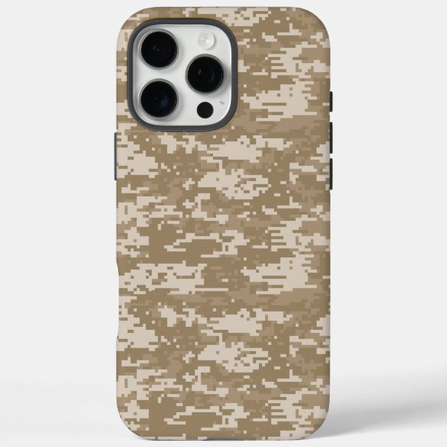 Military Digital Camouflage Army Desert Case-Mate iPhone Case (Back)
