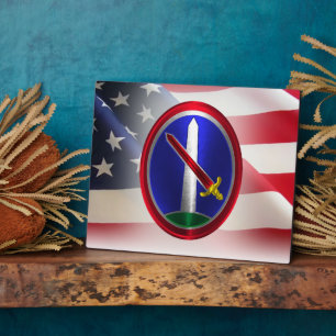 Military District Washington  Plaque