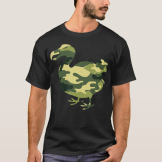 Military Dodo Camo Men Print US Flightless Bird Ve T-Shirt