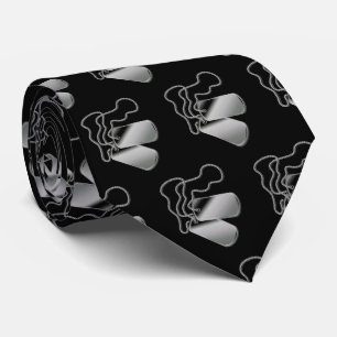 MILITARY DOG TAGS tie