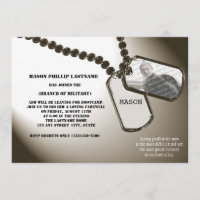 Military Dogtags Going Away Party
