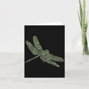 Military Dragoy Camo Print Swarm Veteran Men Gift Card