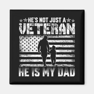 Military Family Veteran Support My Dad Us Veteran Magnet