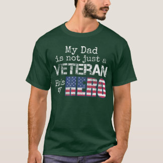 Military Family Veteran Support My Dad US Veteran  T-Shirt