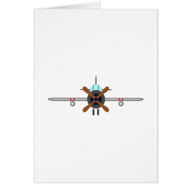 Military Fighter Aeroplane (Front)