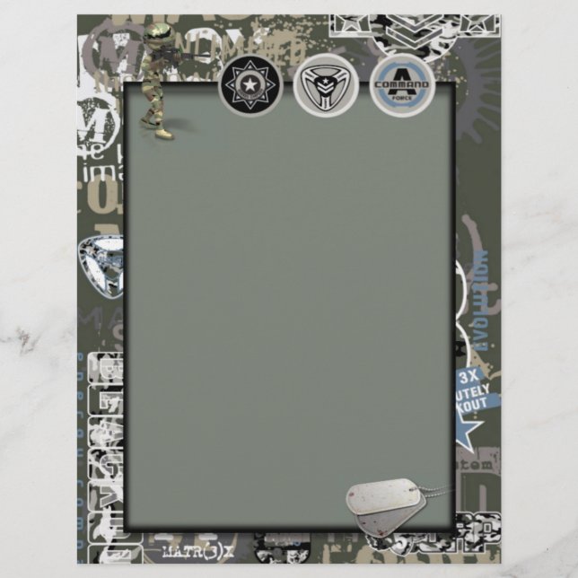 Military Flyer (Front)