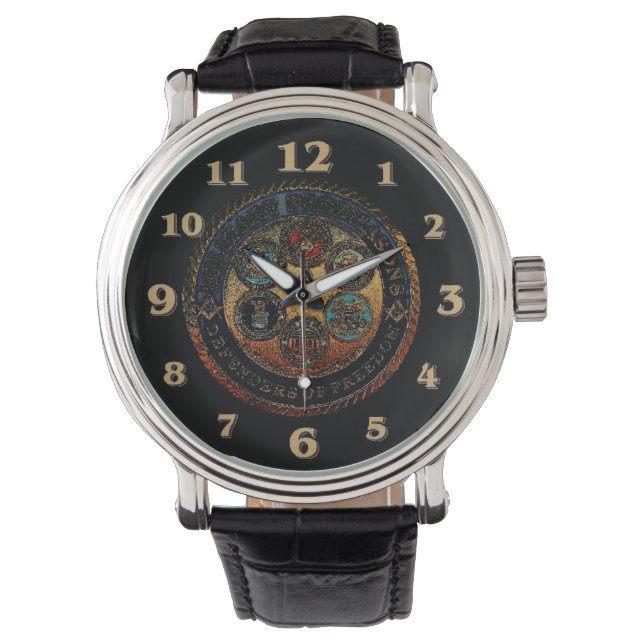 MILITARY FREE MASONS WATCH (Front)