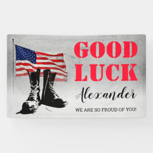 Military Going Away Party Banner