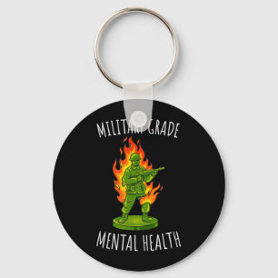 Military Grade Mental Health T-Shirt1 Key Ring