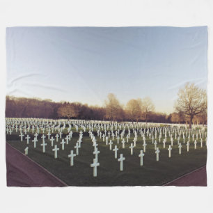 MILITARY GRAVES FLEECE BLANKET