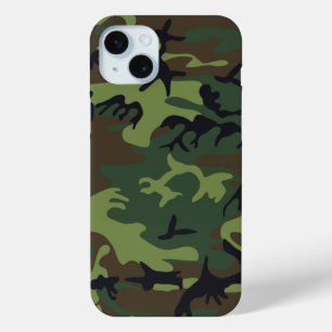 Military Green Camouflage iPhone 15 Mini Case
