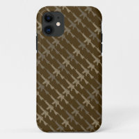 Military Gun Camouflage GI Style Rifle Cool Brown